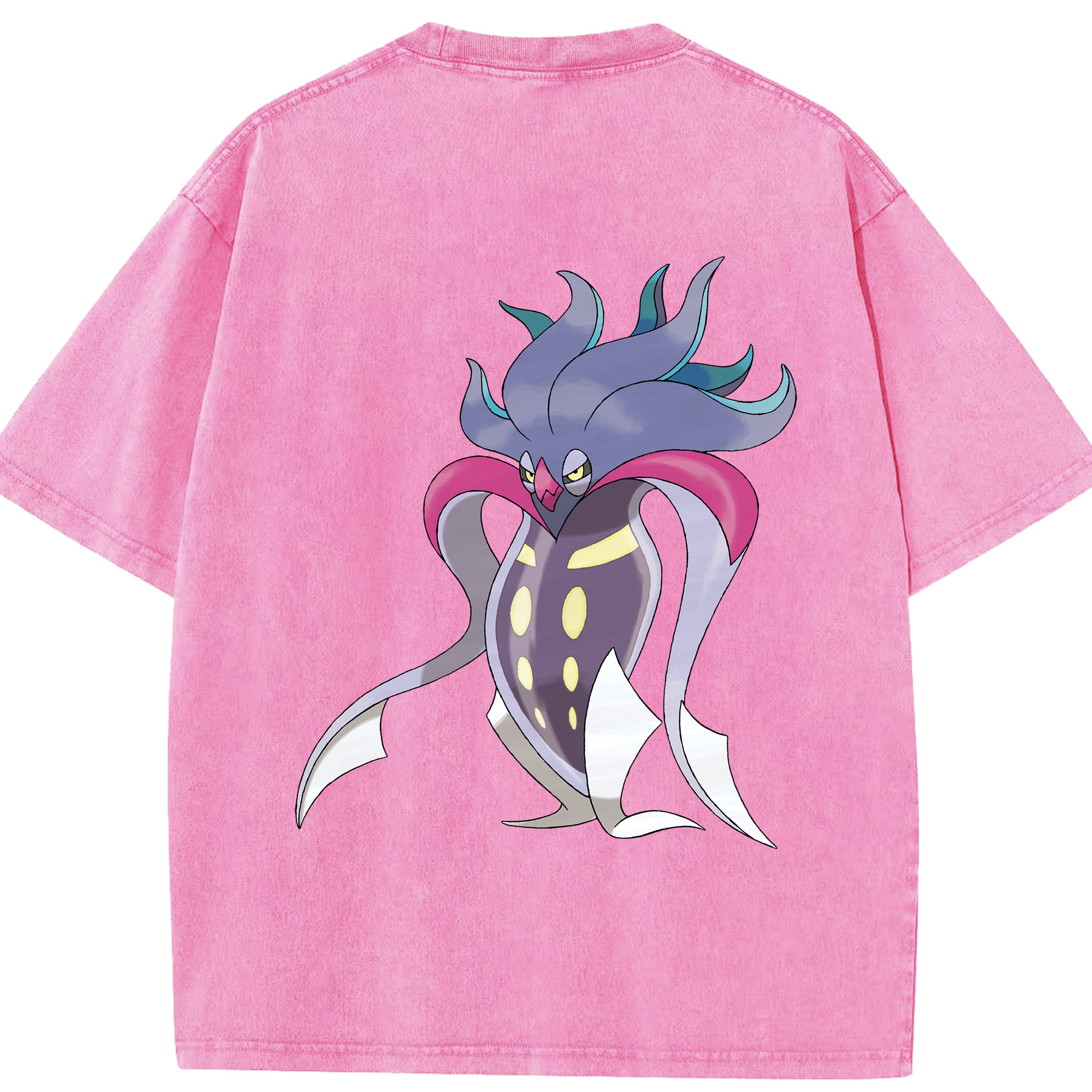（画像用） ポケットモンスター Pokémon 綿100% ヴィンテージ風 半袖Tシャツ（背面プリント）